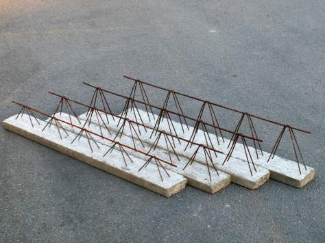 2220 - Vigueta Semirresistente Armada Canto 22 cm.