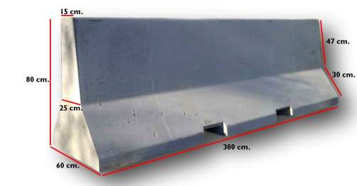 3050 - Barrera New Jersey