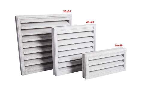 400400 - Persiana de hormigon